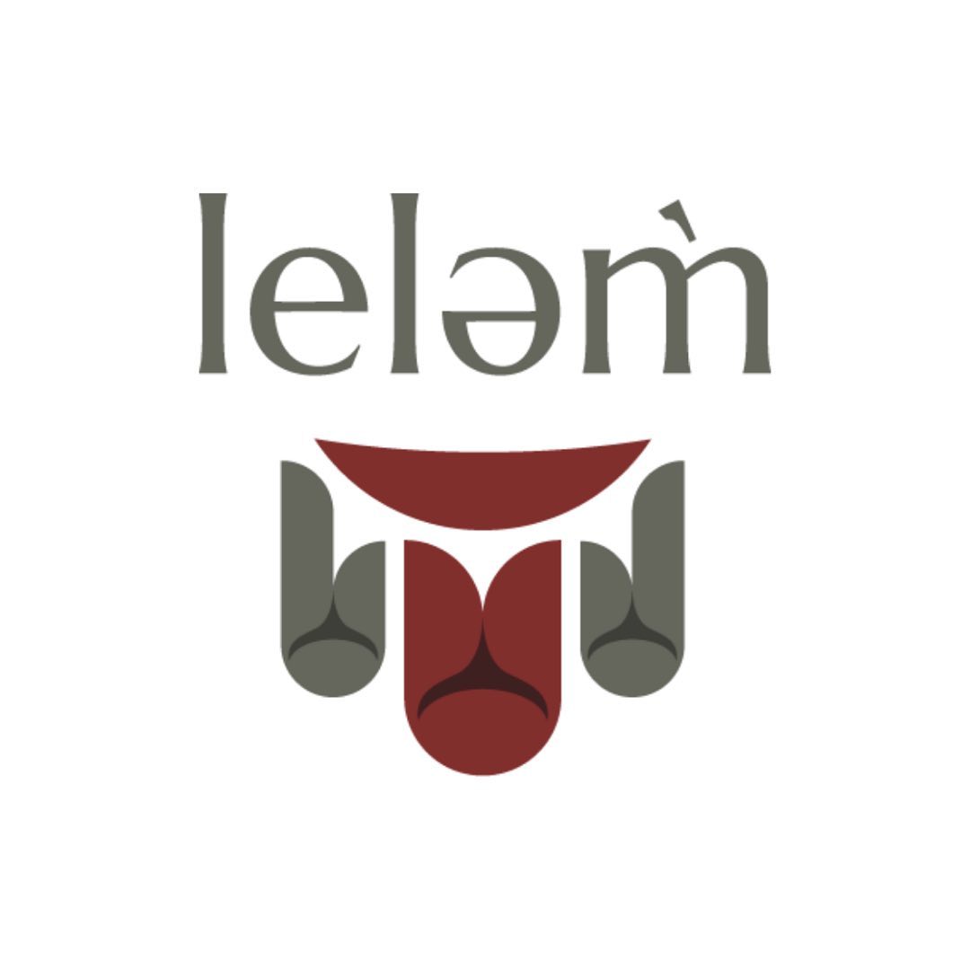 The logo for leləm̀ was designed with purpose and meaning; to symbolize the warm