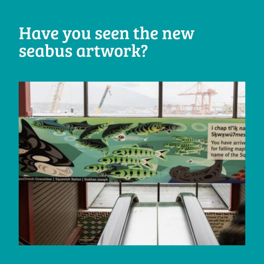 New SeaBus Terminal Artwork Welcomes Commuters In Two B.C. First ...