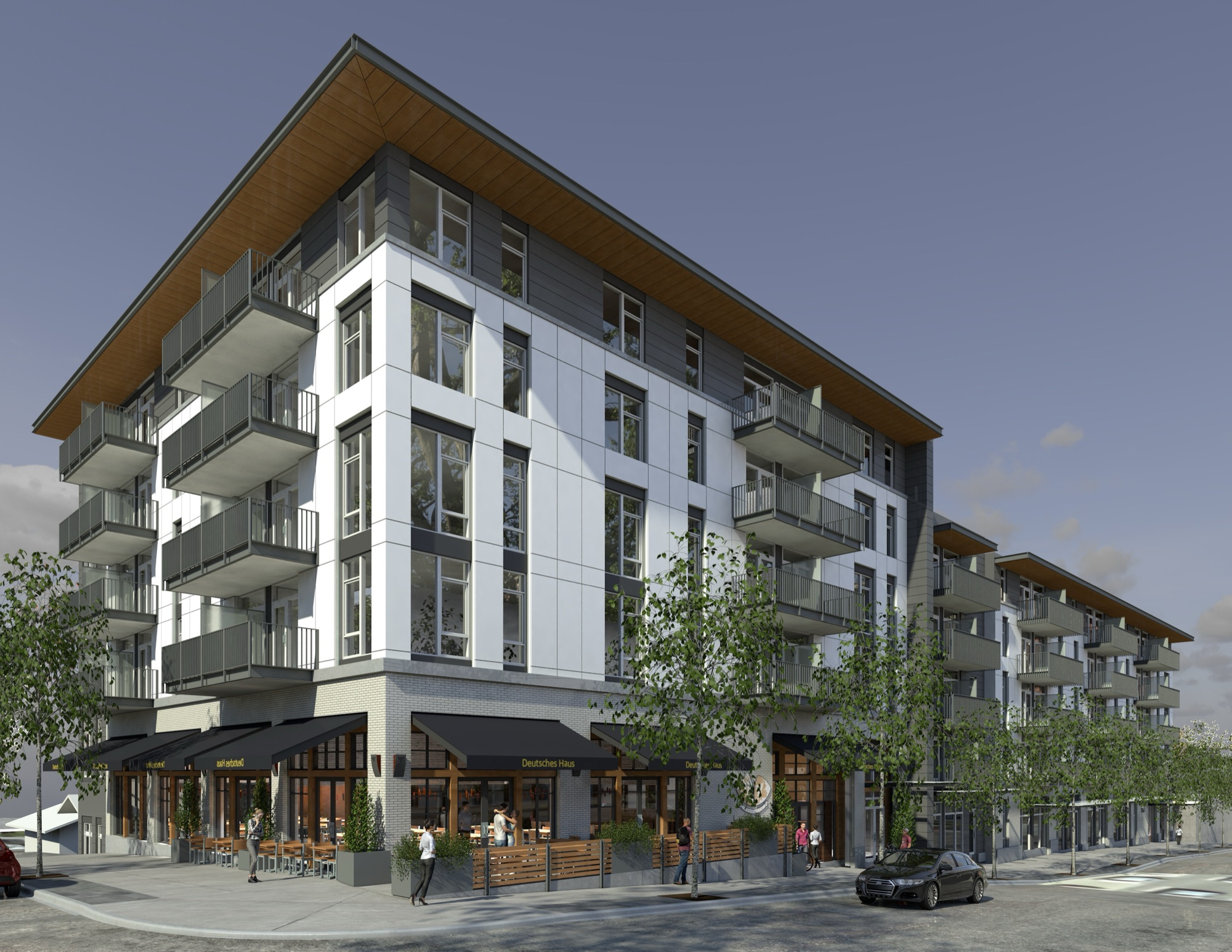 Abode - 4855 Victoria Drive Abode mixed-use rental development at East 33rd Avenue and Victoria Drive, Vancouver
